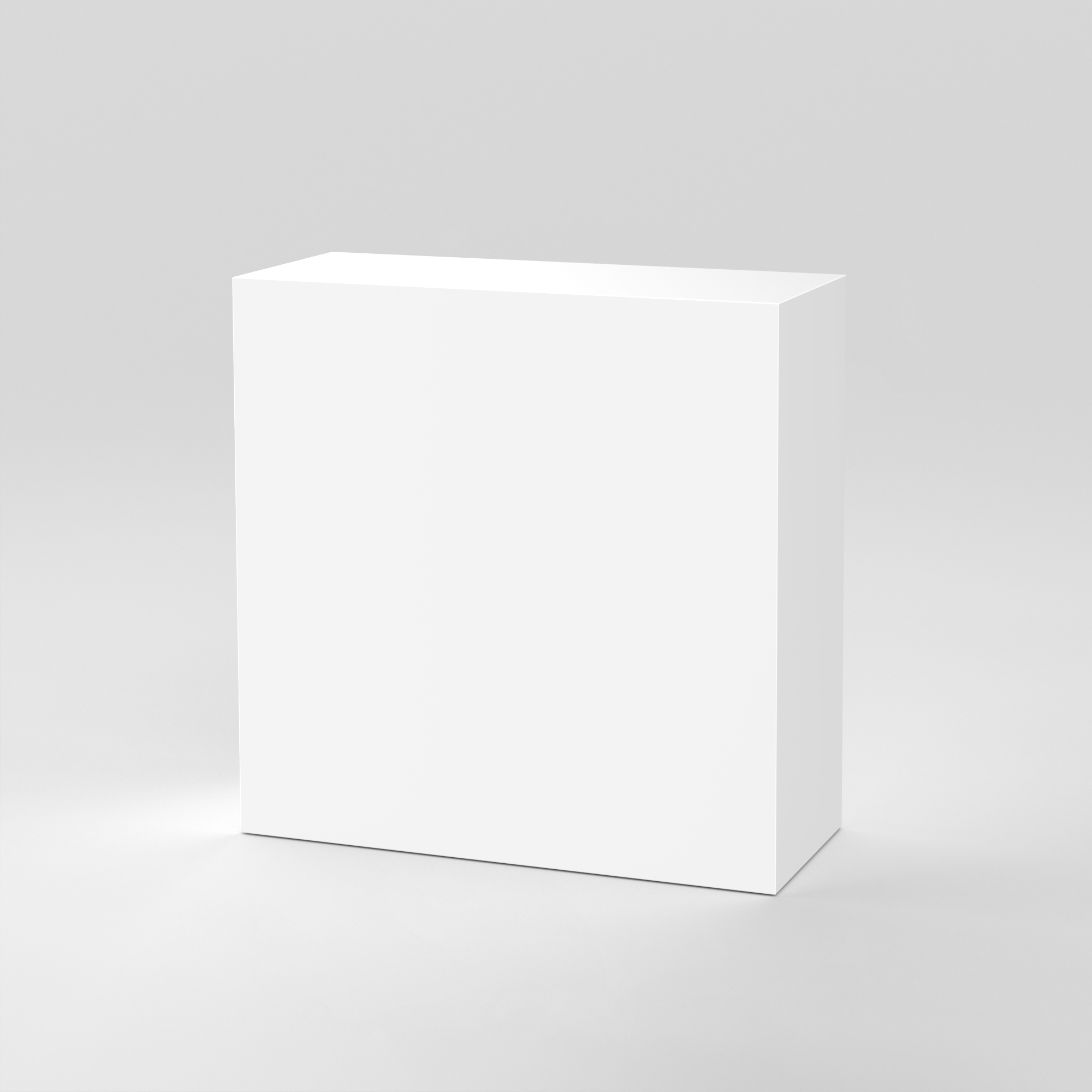 Cube 9 / 39" x 16" x H39" / White