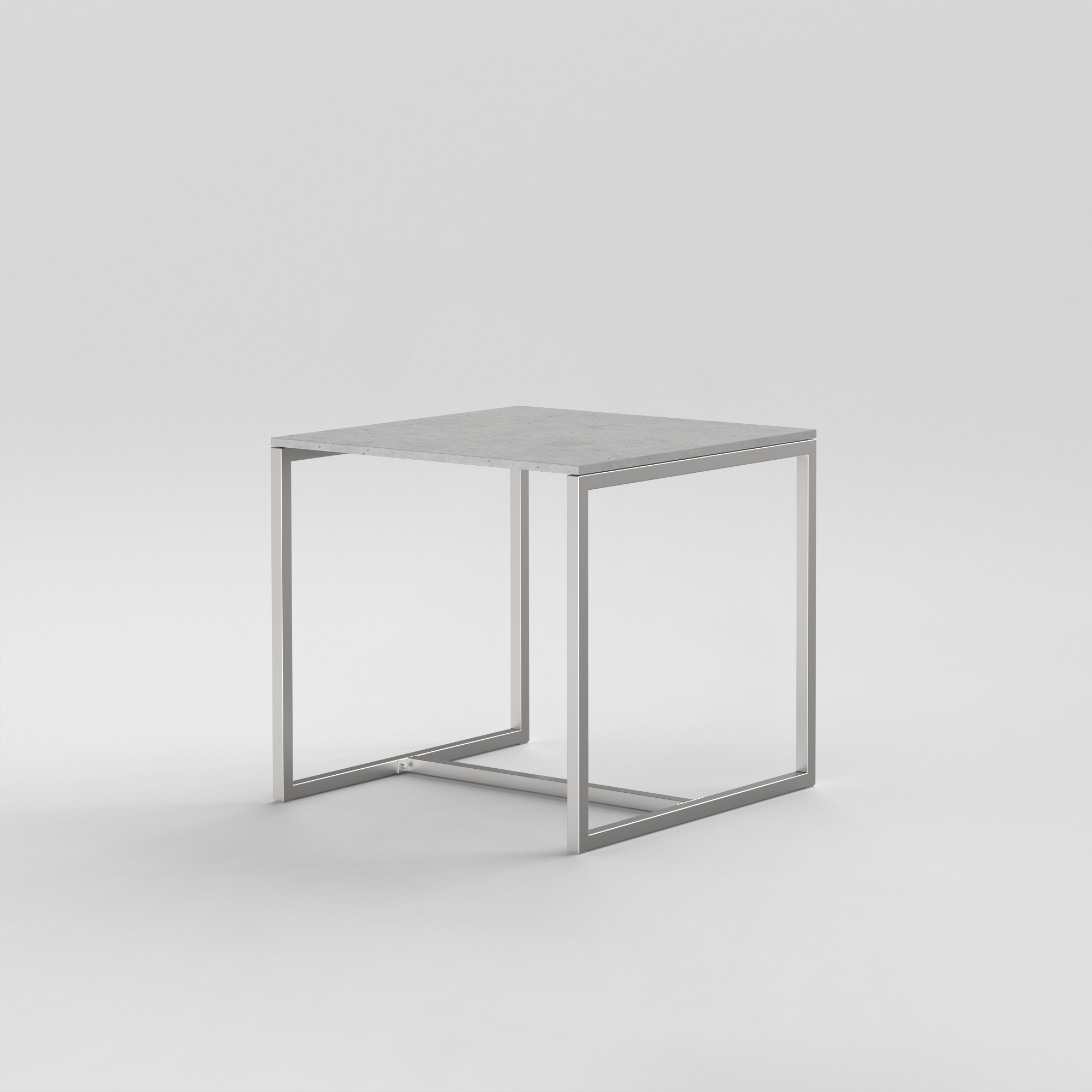 Table 7 / Square / Stainless Steel / Architectural Concrete