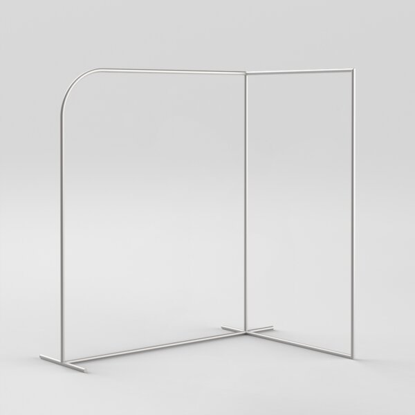 Rack 11 / Stainless Steel / Corner Left