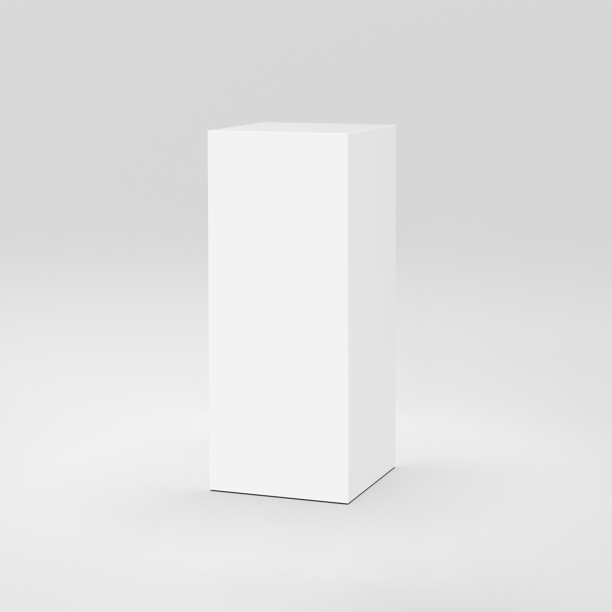Cube 5 / 18" x 18" x H43" / White