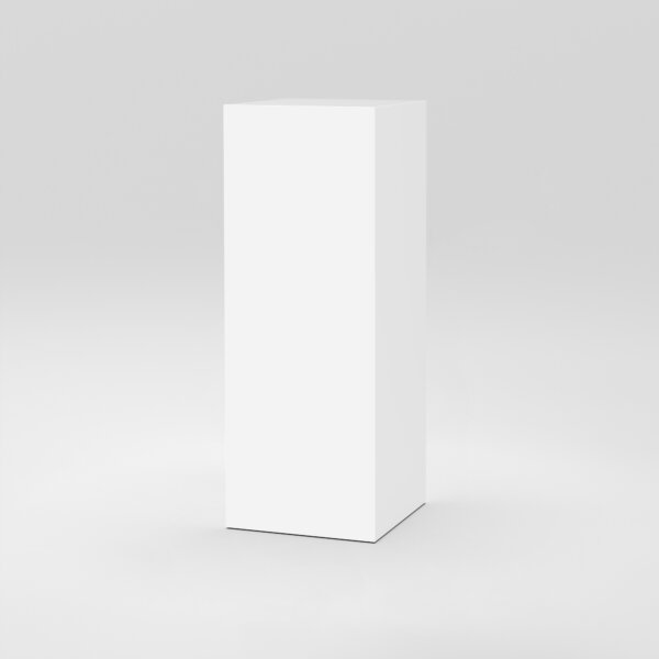 Cube 6 / 18" x 18" x H47" / White