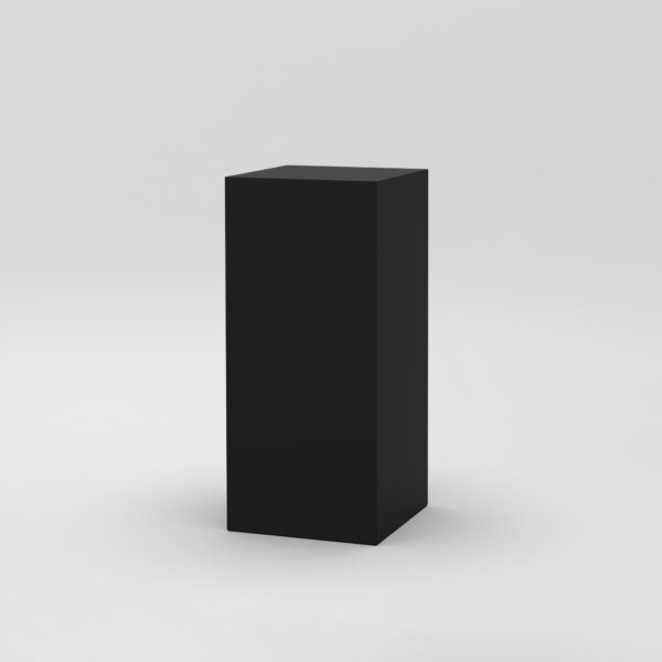 Cube 4 / 18" x 18" x H39" / Black