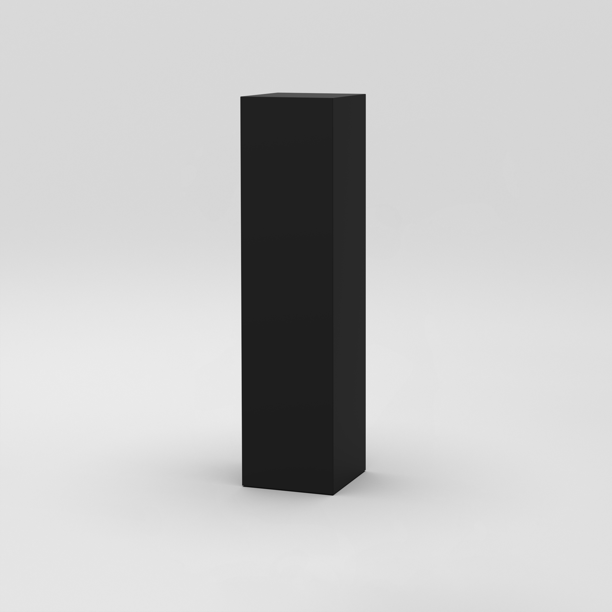 Cube 3 / 12" x 12" x H47" / Black