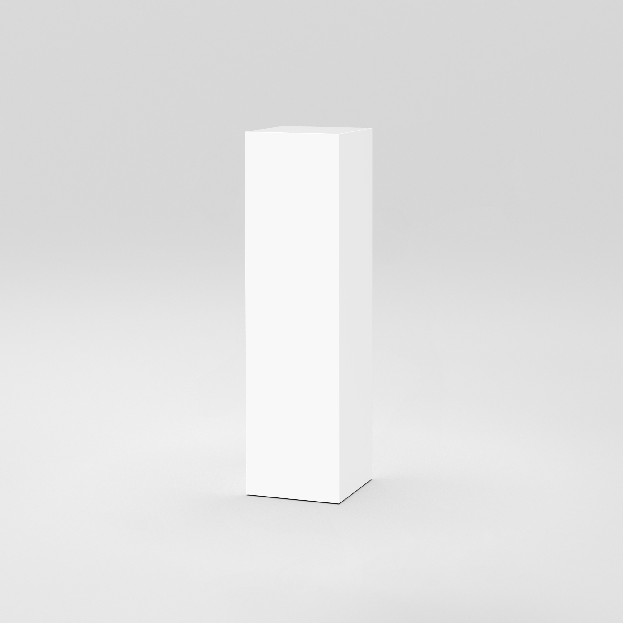Cube 2 / 12" x 12" x H43" / White