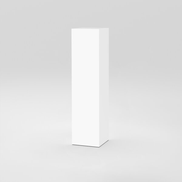 Cube 3 / 12" x 12" x H47" / White