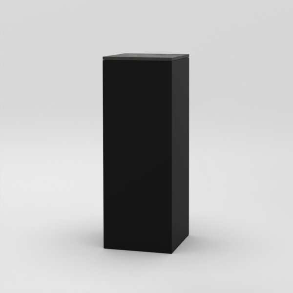 Cube 6 / 18" x 18" x H47" / Anthracite Concrete