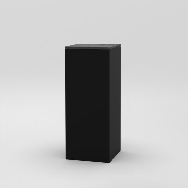 Cube 5 / 18" x 18" x H43" / Anthracite Concrete