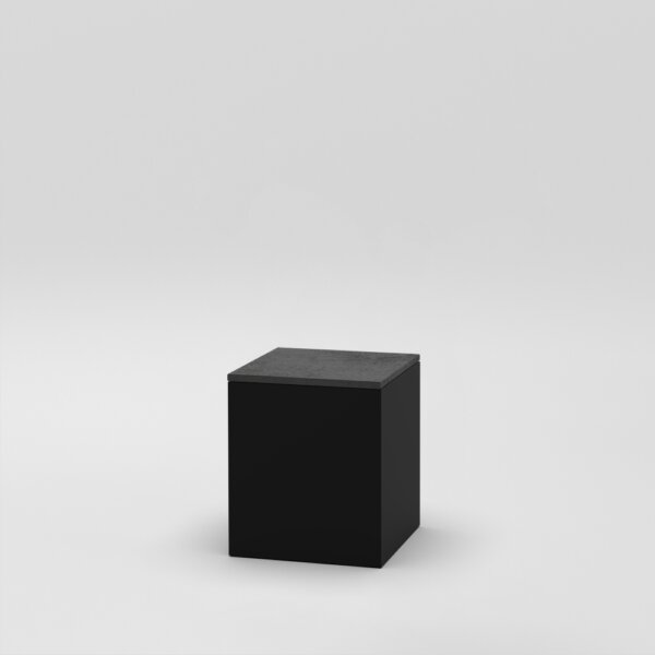 Cube 8 / 18″ x 18″ x H20″ / Anthracite Concrete