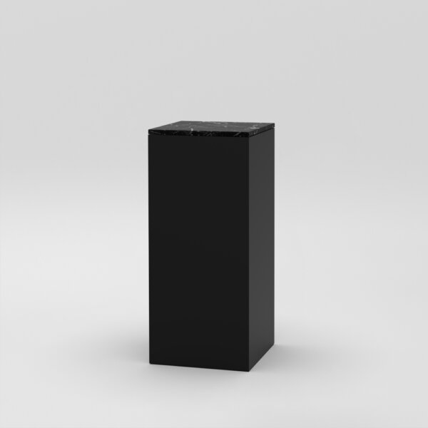 Cube 4 / 18" x 18" x H39" / Nero marquina