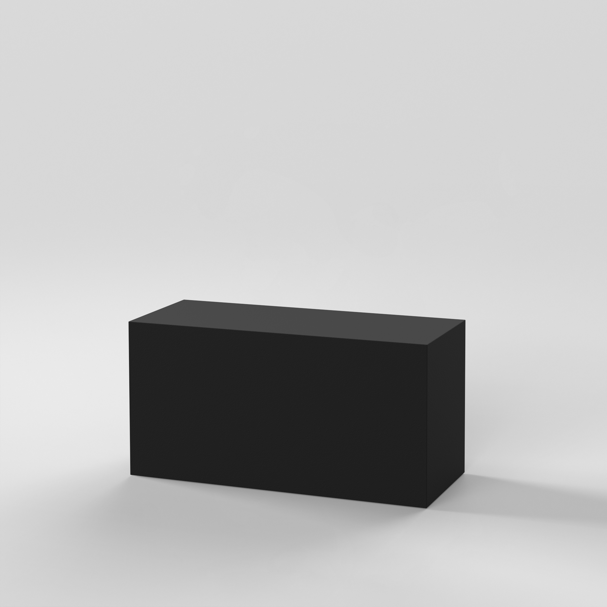 Cube 11 / 39" x 16" x H20" / Black