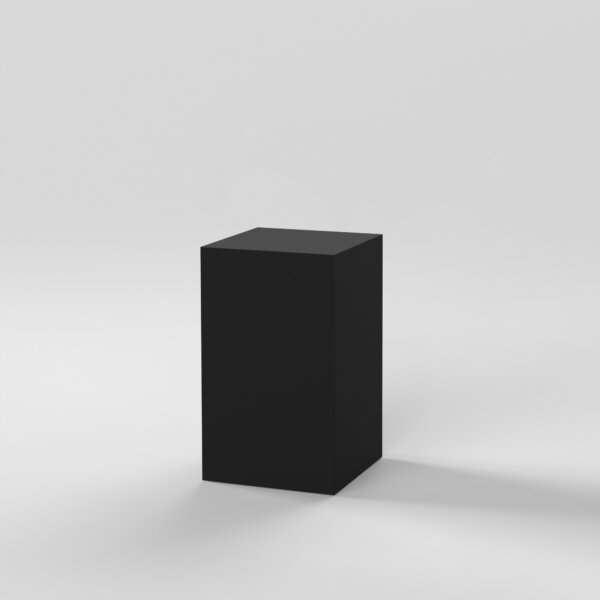 Cube 7 / 18" x 18" x H29" / Black