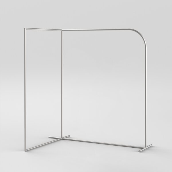 Rack 12 / Stainless Steel / Corner Right