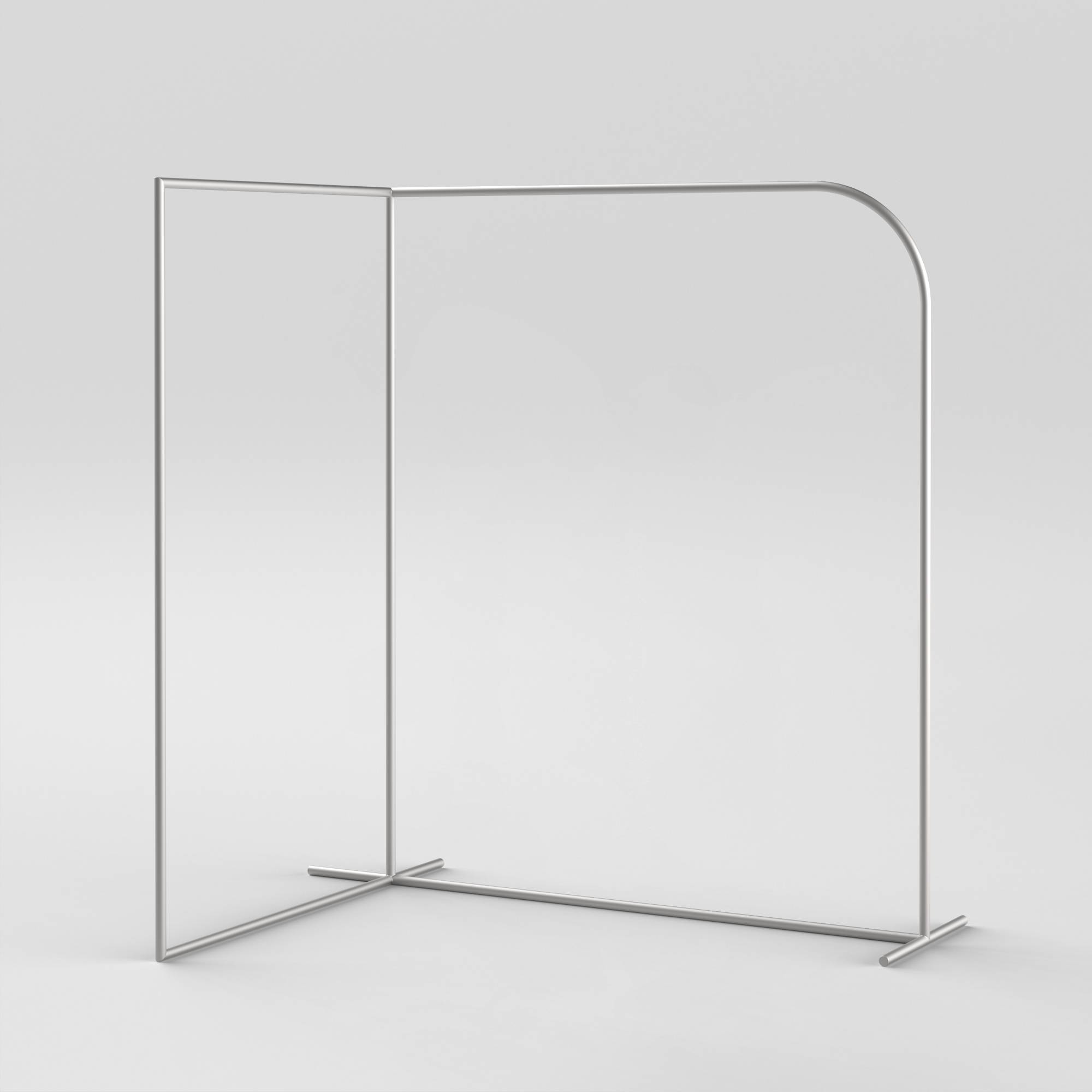 Rack 12 / Stainless Steel / Corner Right