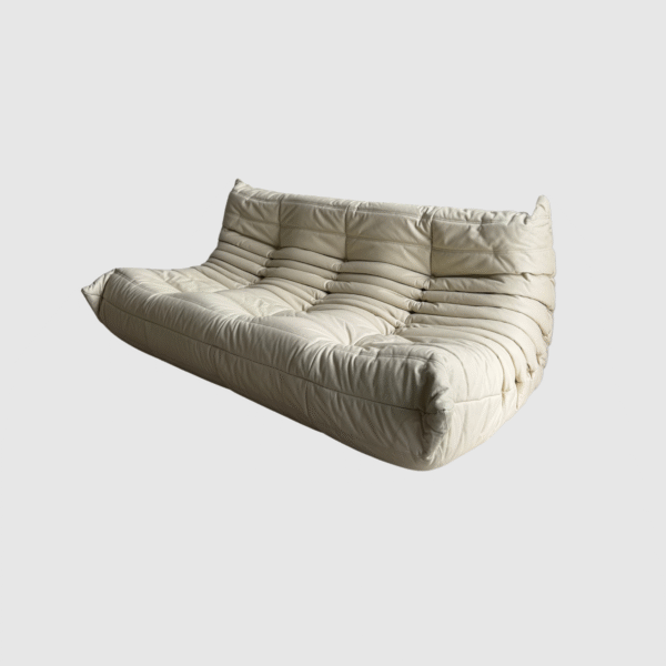 Togo Sofa / White / 3-Seater