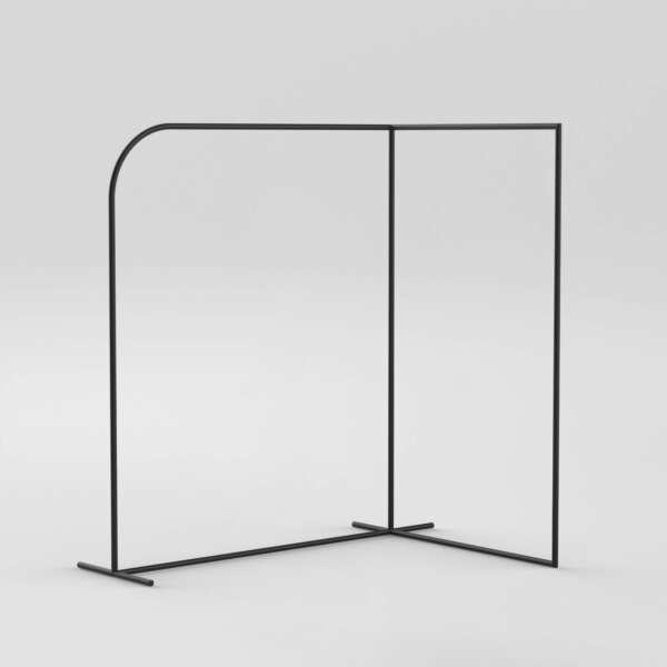 Rack 7 / Black / Corner Left
