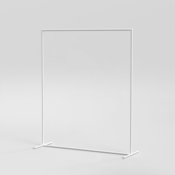 Rack 16 / Round / 4'92" x 5'67" / White