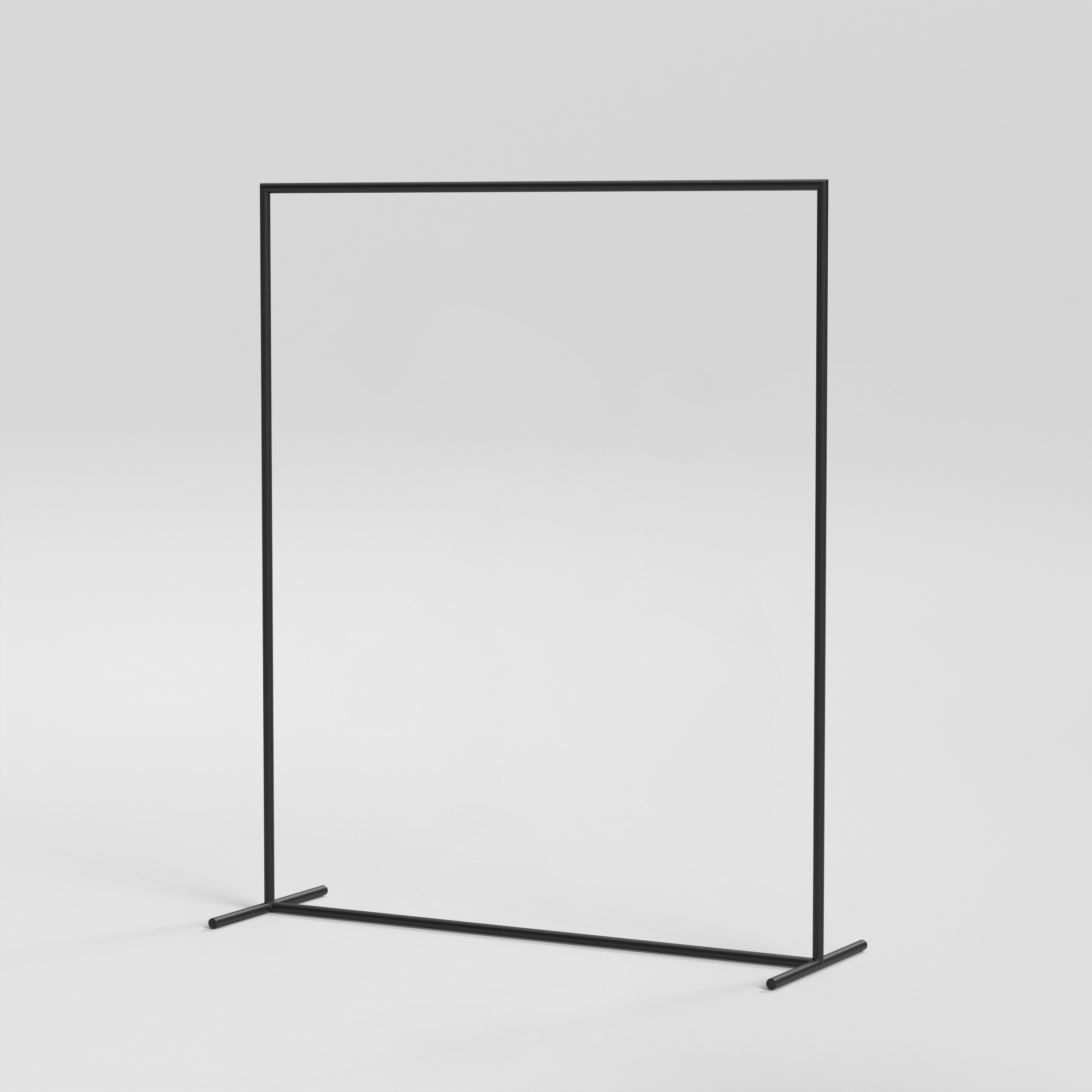 Rack 15 / Round / 4'92" x 5'67" / Black