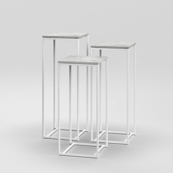 Podium Set 5 / 18" Square / Architectural Concrete