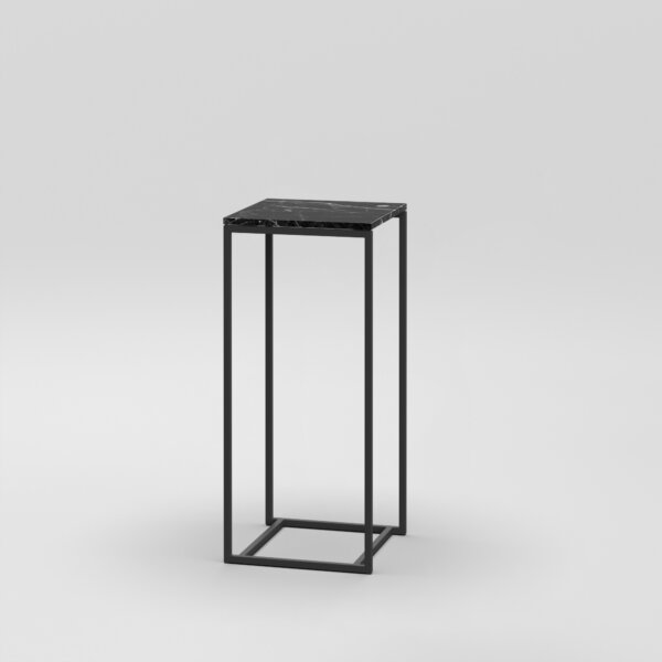 Podium 4 / 18" Square / Nero Marquina